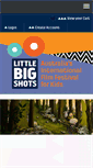 Mobile Screenshot of littlebigshots.com.au